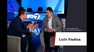 La Entrevista con Sadrach Santos a Luis Padua [upl. by Eyllek]