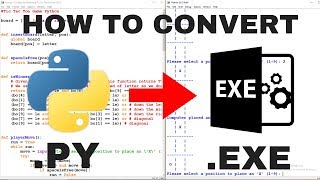 How to Convert any Python File to EXE [upl. by Naiviv434]