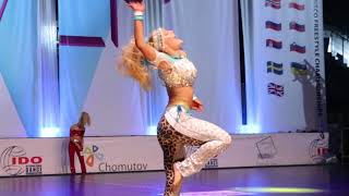 TIRIL ASLAKSEN  Disco Dance World Championship 2019 [upl. by Cohby208]