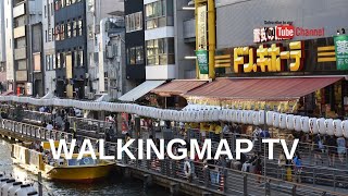 Hotel Nissei Osaka Japan From Namba Station  WalkingMap TV  ビジネスホテルニッセイ  日精商务酒店  니세이 호텔 [upl. by Ameg]