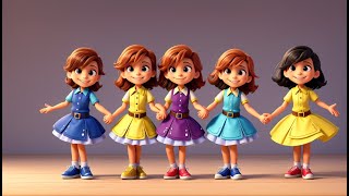 Friendship Dance  Educational Kids Songs amp Nursery Rhymes [upl. by Bluh]