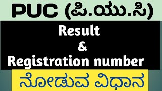 Karnataka Puc result 2021  puekarnicin [upl. by Atteynot711]