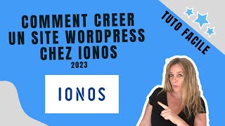 Comment créer un site wordpress avec Ionos [upl. by Irakuy409]