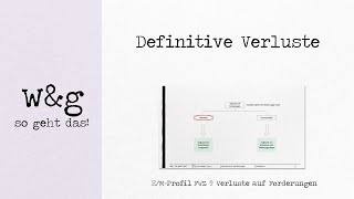 FWZ 9 Verluste auf Forderungen  1 Definitive Verluste [upl. by Dupre]