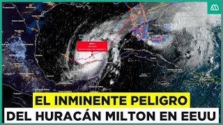 Alerta máxima por Huracán Milton Inminente llegada del fenómeno a EEUU [upl. by Sina]