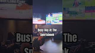 Busy Sunday at The Sportsbook in Las Vegas newvideo money Vegas Poker [upl. by Conner]