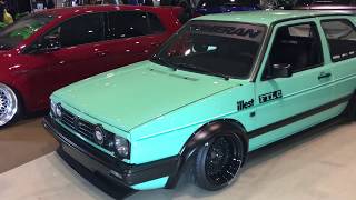 AUTO MESSE 2018 EURO MAGIC ブース！ VOOMERAN golf2 [upl. by Hgiel]