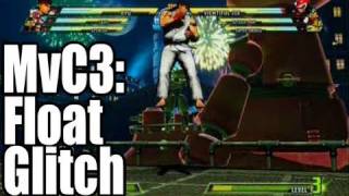 MvC3 Float Glitch  空中に浮くバグ [upl. by Lamarre256]