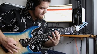 AFTER THE BURIAL  Collapse  Guitar cover [upl. by Geilich308]