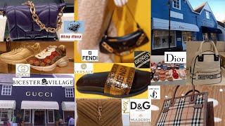 Bicester Village Luxury Outlet ShoppingDiorGucciFendiPrada amp more up to 70 off 20extra Vlog [upl. by Cita119]