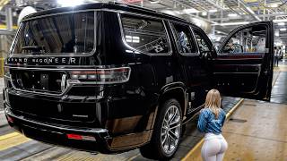 Tour of Jeep Billions  US Factory Producing Most Reliable Grand Cherokee Wrangler Wagoneer [upl. by Drawyeh]