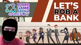 BGA Gameplay  Burgle Bros Big Azul Game Double Ark Nova [upl. by Lindgren]