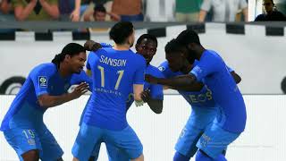 Angers  OGC My reactions and comments gameplay EA Sports FC 24 [upl. by Atiuqehs]