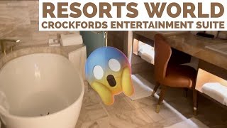 Crockfords West One Bedroom Entertainment Suite in Resorts World Las Vegas [upl. by Ontine]