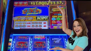 11000000 Megabucks Slot Play Las Vegas [upl. by Nereil]