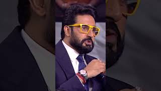 KBC के मंच पर आए Abhishek Bachchan ने सुनाया कौनसा मज़ेदार Dialogue  KBC shorts [upl. by Katrinka]