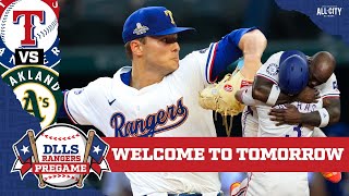 Texas Rangers Future is Now  DLLS Rangers PreGame Show [upl. by Nerrawed]