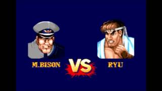 Street Fighter 2 Special Champion Edition Genesis M Bison Playthrough 13 [upl. by Maurreen504]