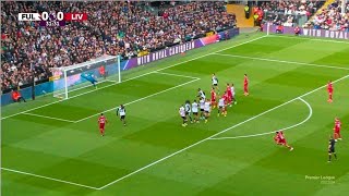 🤯Trent Arnold Stunning Freekick Goal vs Fulham  Fulham vs Liverpool Highlights [upl. by Acnairb292]