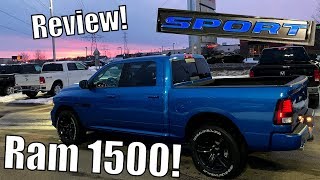 Review 2018 Ram 1500 Sport [upl. by Oicnanev449]