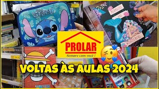 ✅ACHADINHOS DE MATERIAL ESCOLAR 2024PROLAR NOVIDADES E PROMOÇÕES EM CAXIASRJ [upl. by Rimola]