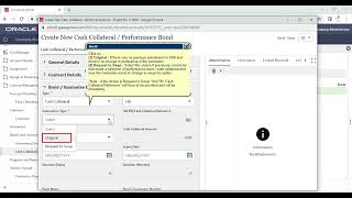 Cash Collateral FBMS الضمانات النقدية [upl. by Ilrebmik]