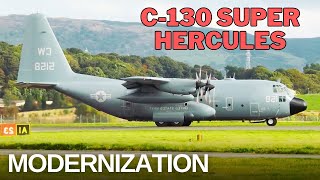 Lockheed Martin delivered a modernized C130J30 Super Hercules to Norway [upl. by Ultun]