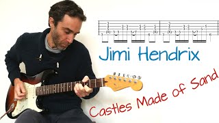 Jimi Hendrix  Castles Made Of Sand  GK version [upl. by Akenit870]