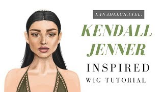 KENDALL JENNER Inspired Stardoll Wig Hair  LanaDelChanel [upl. by Alysia965]