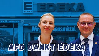 Edeka sagt Blau ist keine gute Wahl – Ein Zeichen gegen die AfD 😂 [upl. by Irtimid]