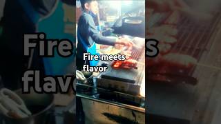 Fire Meets Flavor🔥🍢 BBQ NightMarket StreetFood ThailandEats BBQDelights FoodLovers shorts [upl. by Nollaf]