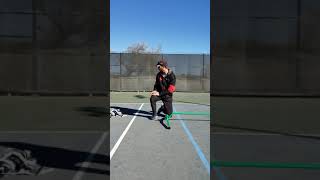 How to set up a pickleball net in less than 25 minutes [upl. by Oralie]