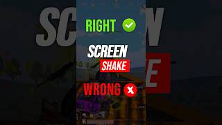 Screen Shake Good Or Bad  BGMI All New Basic amp Advance SETTINGSCONTROLS BGMI  Pubg Mobile [upl. by Tobie]