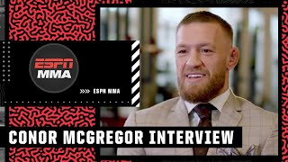 Stephen A interviews Conor McGregor on expectations for the Dustin Poirier trilogy fight  ESPN MMA [upl. by Hills]