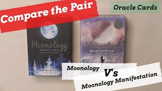 Moonology Manifestation amp Moonology Oracle Cards  Compare the Pair [upl. by Philbo]