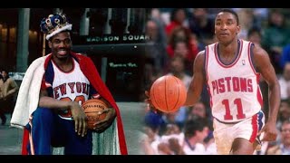 Detroit Pistons  New York Knicks December 28 1983 [upl. by Hett607]