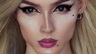 Facial Feminization Surgery with Makeup Tutorial mtf  AVA Cassandra [upl. by Francie702]