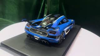 GT Spirit 118 Koenigsegg Agera RS Blue CLDC028 [upl. by Toille336]