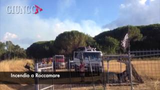 CASTIGLIONE DELLA PESCAIA  Incendio a Roccamare le fasi dellevacuazione [upl. by Cecilla]