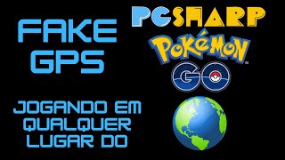 COMO JOGAR POKEMON GO PELO COMPUTADOR SEM SAIR DE CASA DE FORMA GRÁTIS PGSHARP [upl. by Asserak]