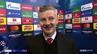 quotMountains are there to be climbedquot Ole Gunnar Solskjær reacts to his first Man Utd defeat [upl. by Garris299]