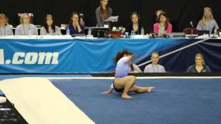 Katelyn Ohashi FX 2016 NCAA Prelims [upl. by Eikin358]