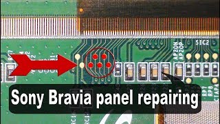 Sony TV panel repairing the double image problem [upl. by Orvie]