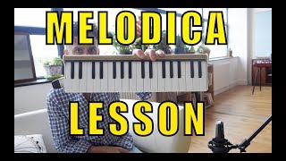 Your First Melodica Lesson  how to play the melodica for beginners  tutorial [upl. by Malarkey]