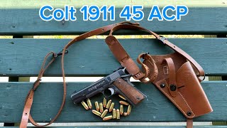 Colt 1911 45 ACP shoulder holster [upl. by Cocke]