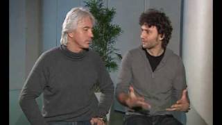 Interview with Dmitri Hvorostovsky amp Jonas Kaufmann [upl. by Zashin51]