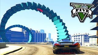 GTA V Online ESPIRAL AZUL SINISTRA  Corrida INSANA 466 [upl. by Kutzer773]