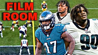 Analyzing Eagles Jalen Carter Nakobe Dean amp Jordan Davis vs Packers [upl. by Ahsiekar599]