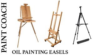 Oil Painting Supplies  Easels [upl. by Ardehs]