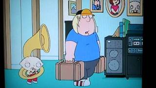 Stewie with a tuba VS Chris with suitcases [upl. by Noedig]